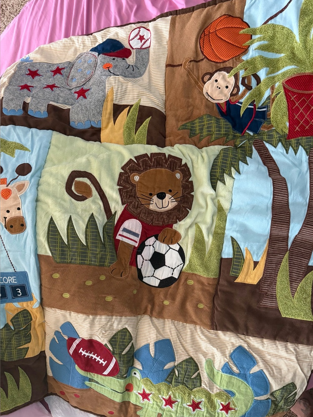 6 pc crib set